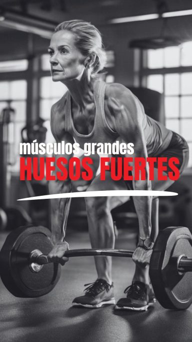 MUSCULOS GRANDES HUESOS FUERTES